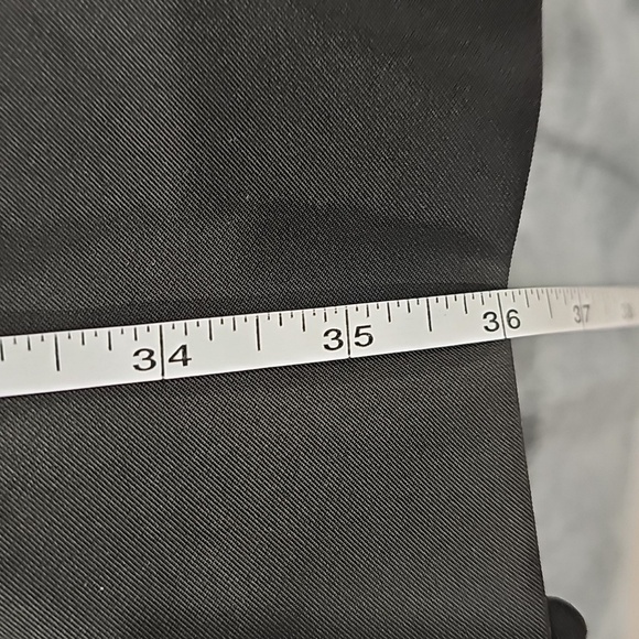 Vintage Jenne Maac duster length double breasted black jacket size 4P - Picture 4 of 7